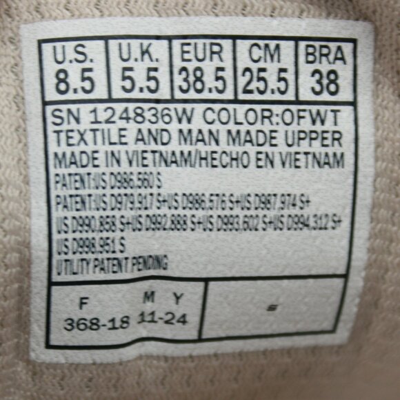 Skechers Ladies 8.5 Go Walk Flex Hands Free Slip-ins Grand Entry Off-white Shoes - Picture 8 of 12